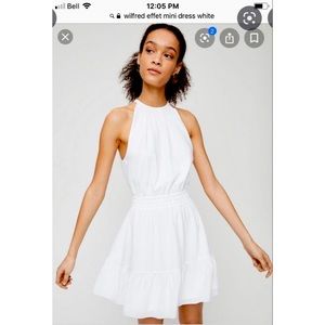Wilfred effet white dress - size XS